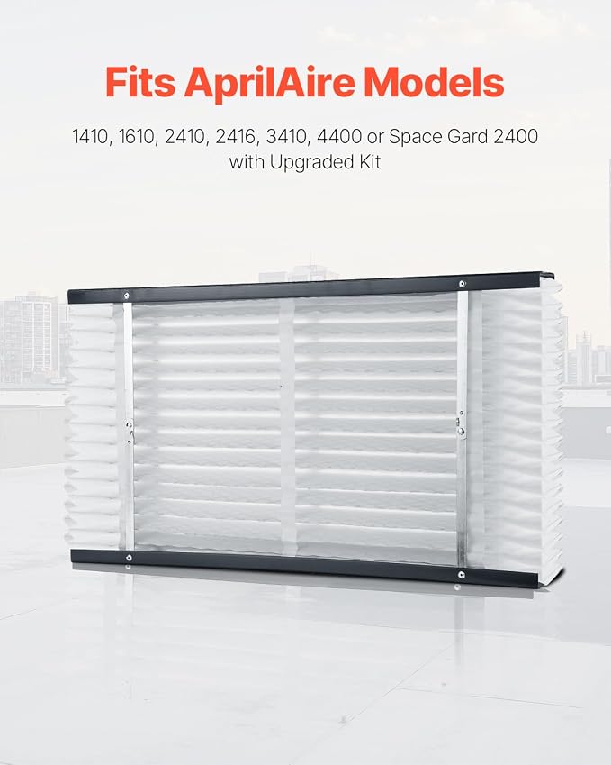 VEVOR 16x28x4 Furnace Air Filter, MERV 13 Pleated HVAC AC Replacement, - Image 2
