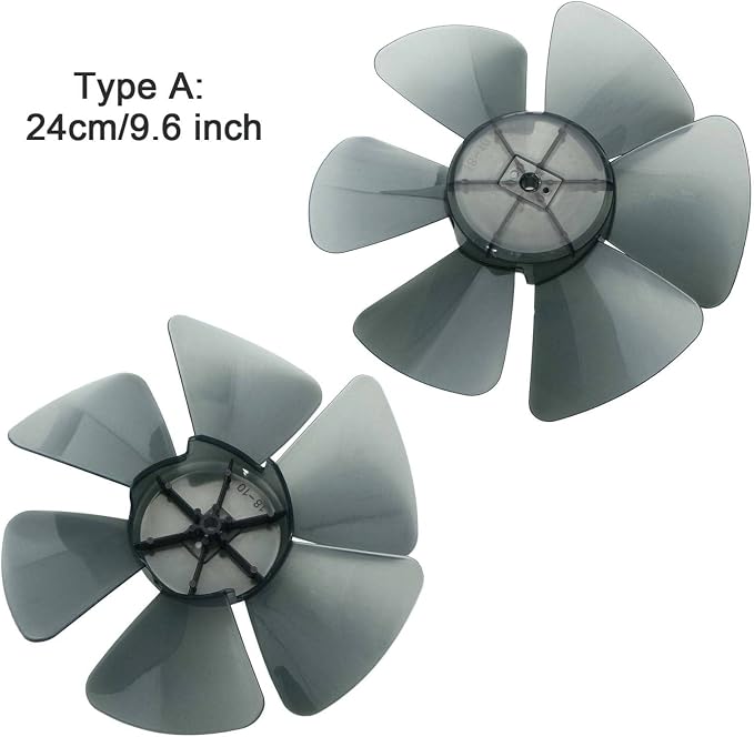 dPois Plastic Fan Blade Leaves Universal Household Standing Pedestal Fan Table - Image 4