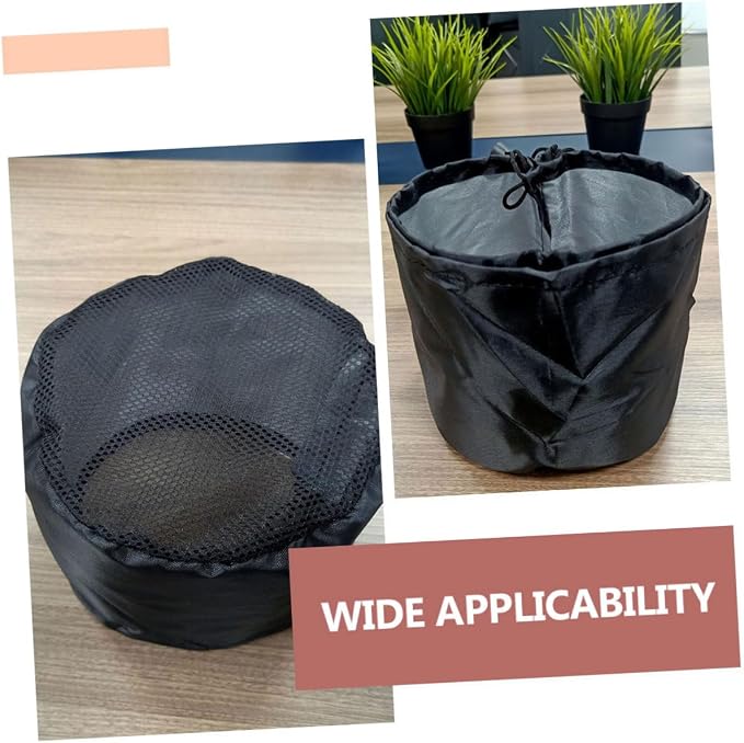 2-Pack Grow Tent Vent Covers Drawstring and Fixed Buckle 20x16.5cm Oxford Cloth - Image 7