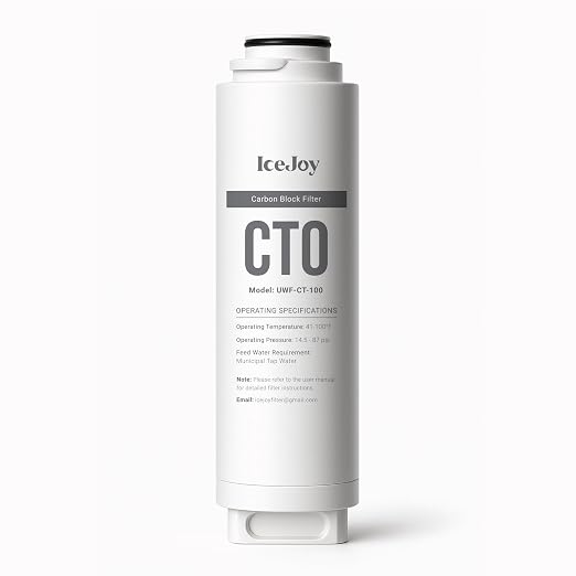 IceJoy CTO Under Sink Water Filter, by IceJoy