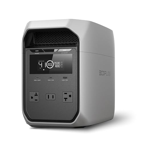 EF ECOFLOW Portable Power Station DELTA 3 Classic, 1024Wh LiFePO4 Battery by EFECOFLOW