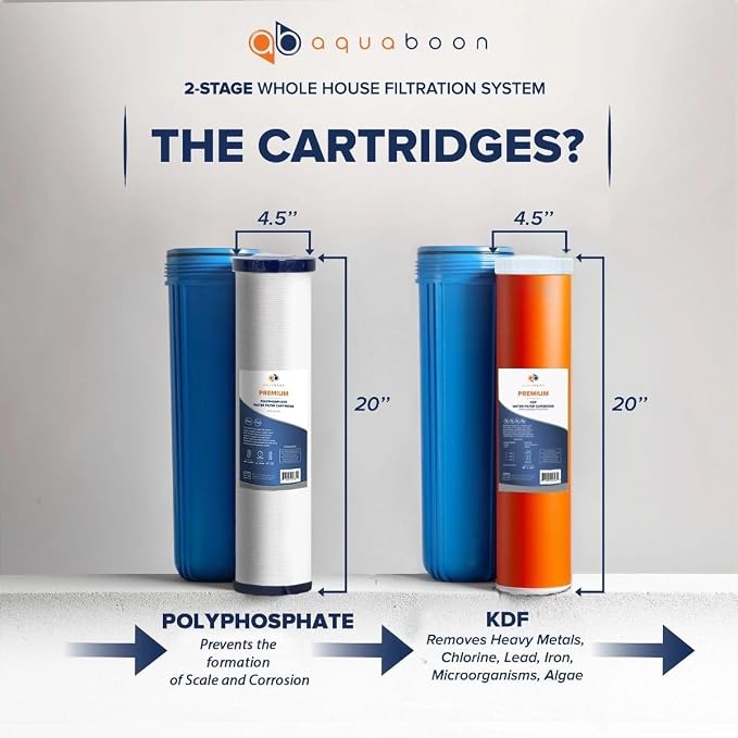 Aquaboon Whole House 2-Stage Water Filter System - Image 3