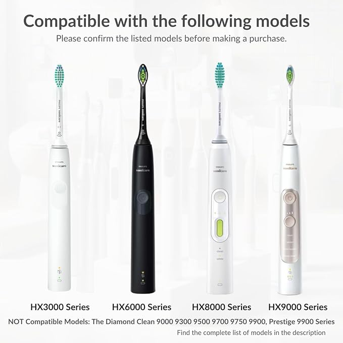 Electric Toothbrush Replacement Charger Base Compatible with Philips Sonic HX6100 HX3000 HX6000 HX8000 HX9000 Series, R Series, Portable Waterproof Charging Base