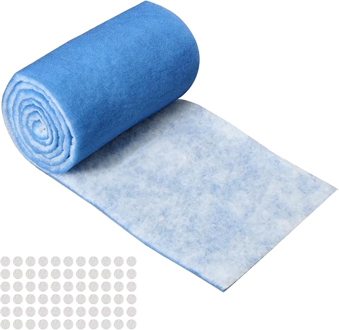 Air Vent Filters Roll, MERV 8 Triple Filtration Vent Filter Material by SUCOHANS