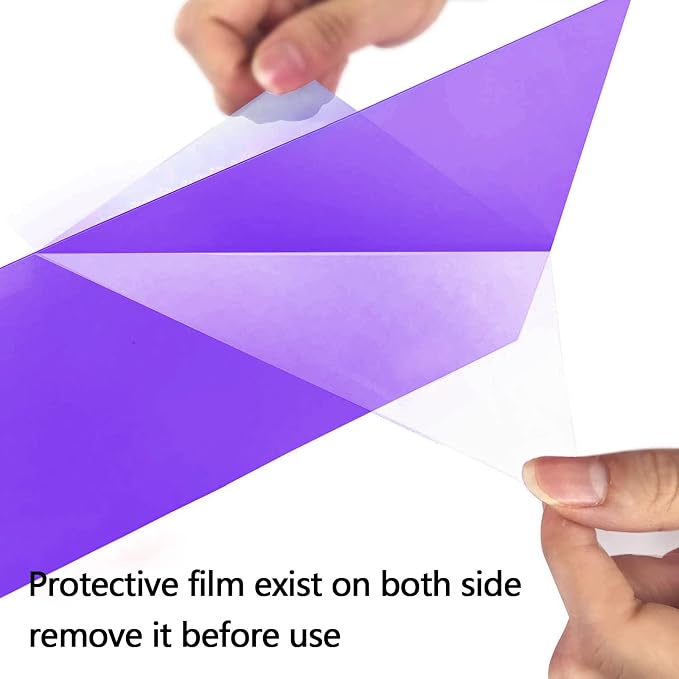 Sakolla 10 Pcs Colored Lighting Gel Filters - Image 2