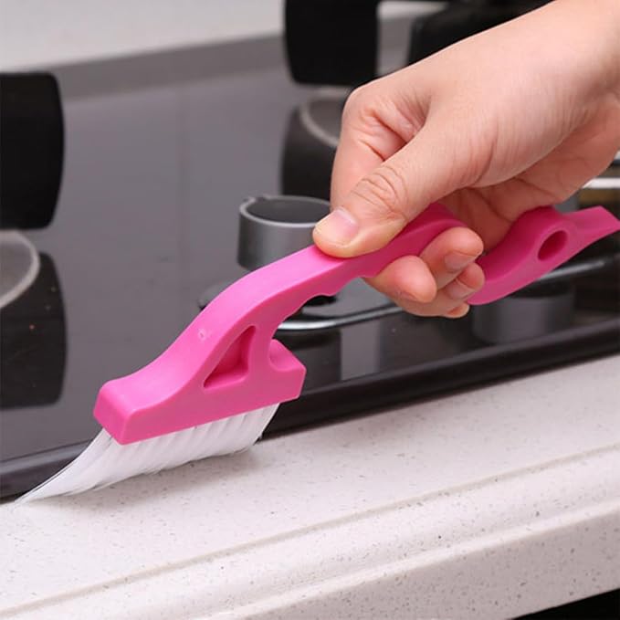 8pcs Window Groove Cleaning Brush Set Wet and Dry Scrubber Brushes - Image 5