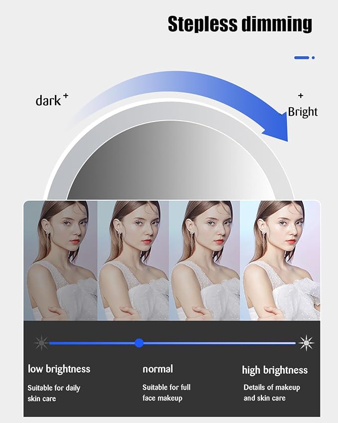 JSLJDM 500 X1000 mm Illuminated Backlit LED Bathroom Mirror, Wall Mounted - Image 5