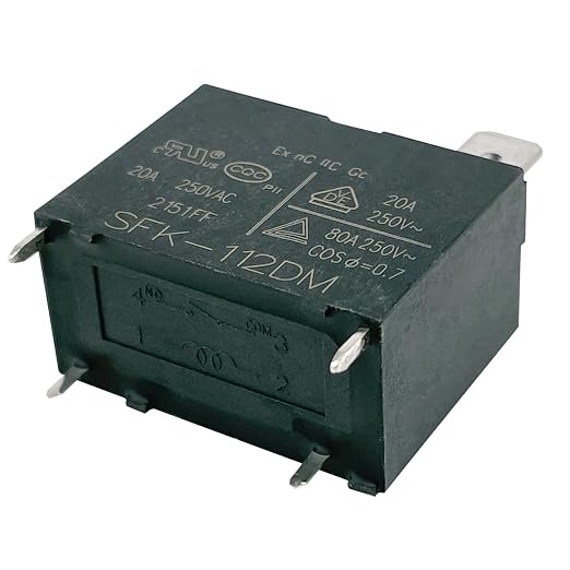 SFK-112DM Relay 12VDC 20A 250VAC 4-Pin Power Relay Compatible - Image 7