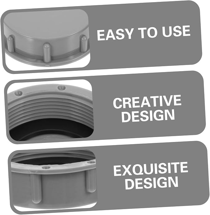 DOITOOL 18pcs Pp Pipe Caps for Drainage Caps for Waste Processing Easy - Image 9