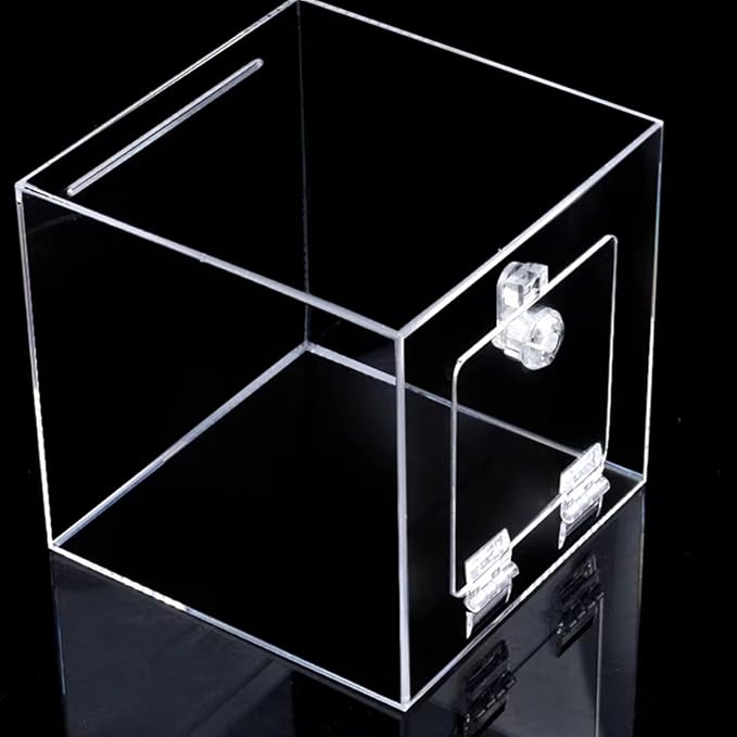 4 Pcs Transparent Plastic Hinges - Image 6