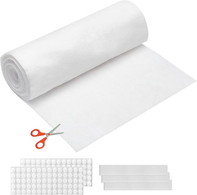 MERV 8 Filter Material, 23 Ft² Cut to Fit Air Filters Electrostatic Media by WAWINYAirVentFilters