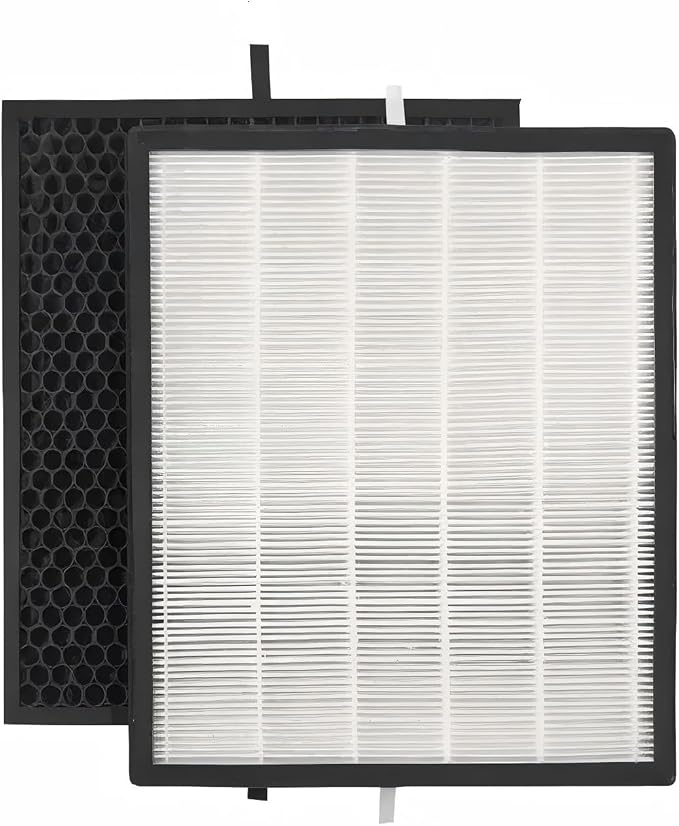H13 True HEPA And Activated Carbon Filter Set Replacement，Compatible by Unknown