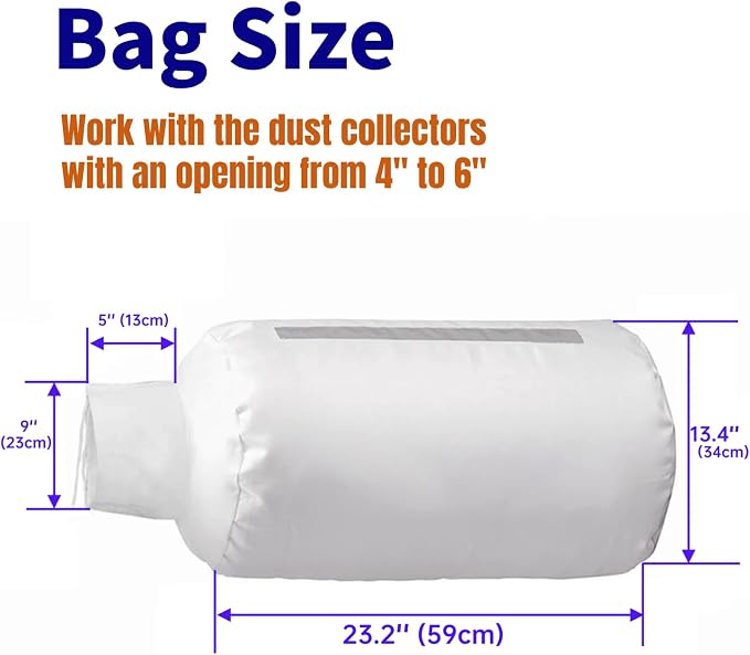 30 Micron Dust Collector Bag - Image 2