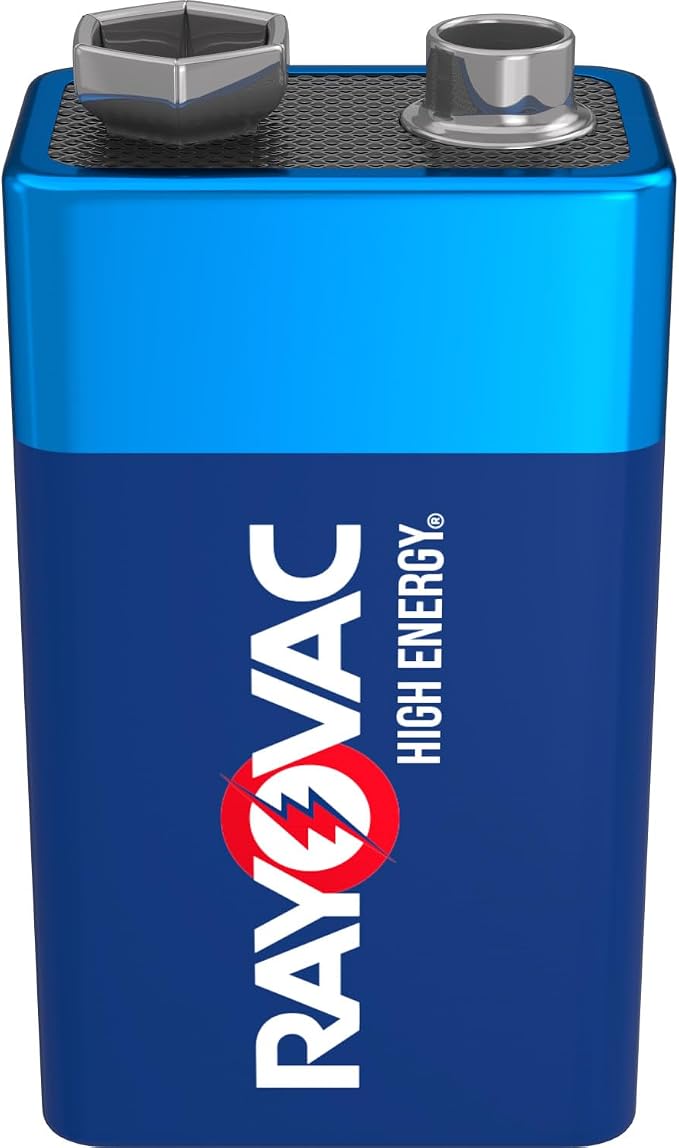 Rayovac High Energy 9V Batteries, Alkaline 9 Volt Batteries - Image 7