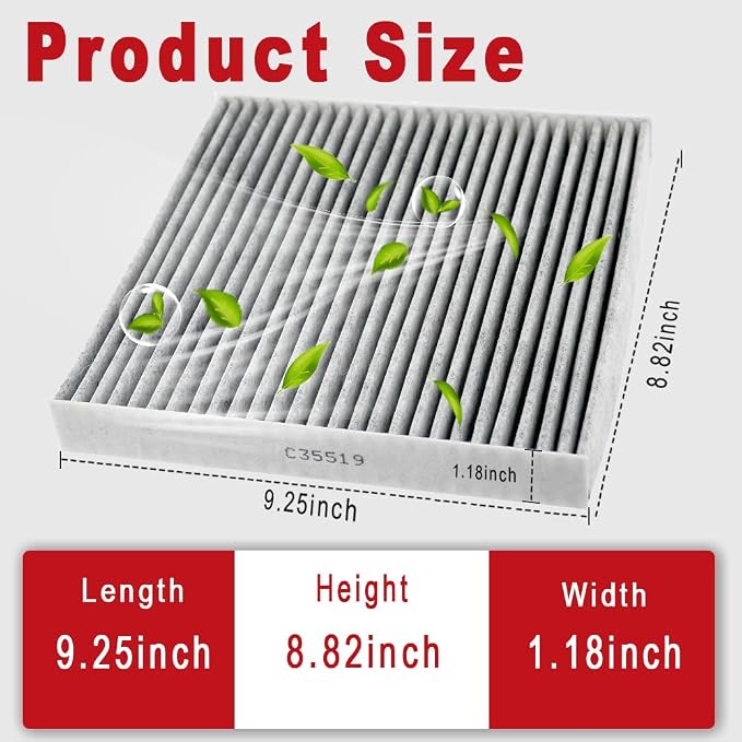 Cabin Air Filter Compatible - Image 4