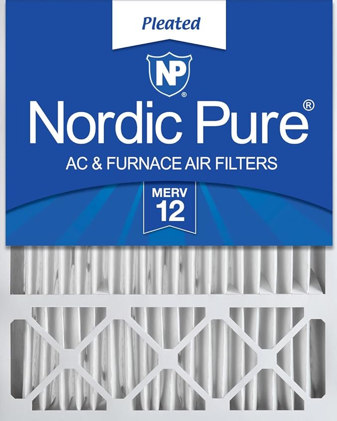 Nordic Pure 16x25x5 Honeywell/Lennox Replacement MERV 12 Air Filter 1 Pack by NordicPure