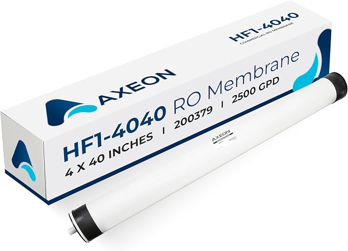 Axeon HF1-4040 2500 GPD RO Membrane Element – 4-inch x 40-inch, Low-Pressure by espwaterproducts