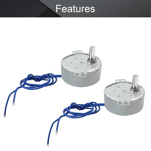 Fielect 2Pcs Synchronous Motor AC 110V 15-18RPM Turntable Motor CW Direction 4W - Image 8