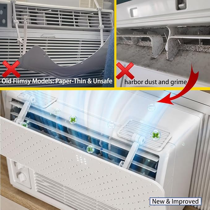 AirFlow Pro Cool & Pure Window Air Conditioner Deflector - Image 4