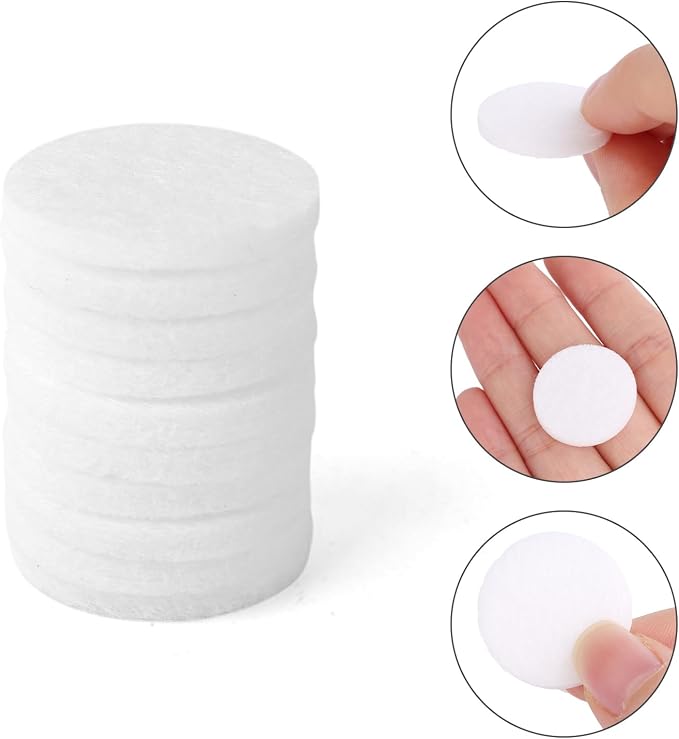 50pcs Diffuser Refill Pads, 0.9in/23mm Unscented Aroma Replacement Pads - Image 4