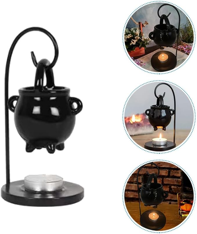 Creative Design Ceramic and Iron Candle Warmer - Image 8