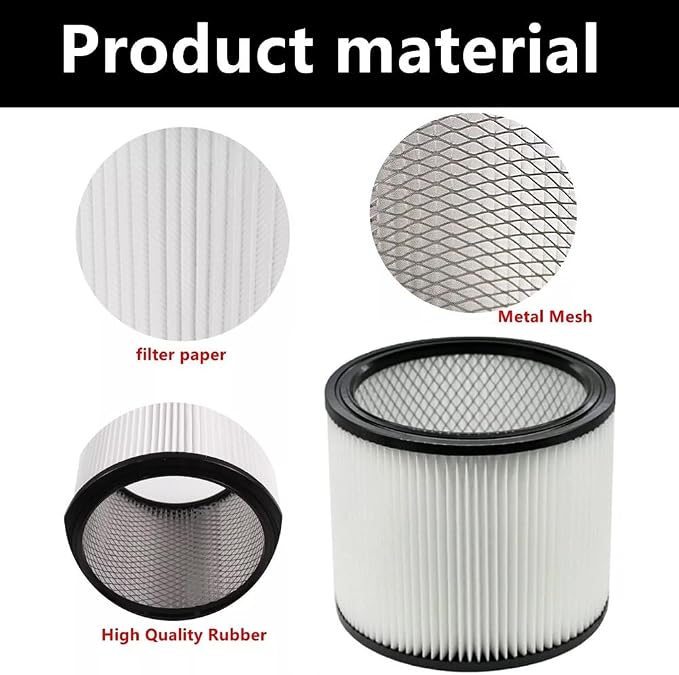 1 PACK Amigriki 1954A-B Replacement Cartridge Vacuum HEPA filter Compatible - Image 5