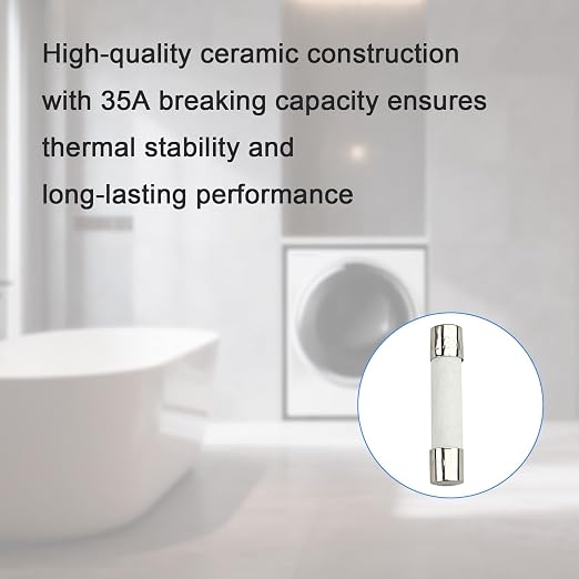 5-Pack 6×30mm 250V 12A Fast-Blow Ceramic Fuse – Quick-Acting Replacement Fuse - Image 4