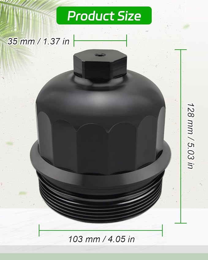 Fuel Filter Housing Cap Fit for GM Duramax 6.6L L5P 2017-2020，Fit for Cruze - Image 4