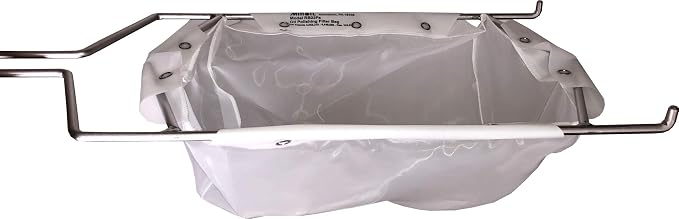 MirOil B22FS Fryer Oil Filter Bag & Frame Combo, Extends Life, Polish Hot & by THEFRYOILSAVERCOMPANY