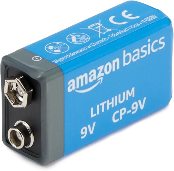 Amazon Basics 4-Pack 9 Volt Lithium High-Performance Batteries, 10-Year Shelf - Image 4