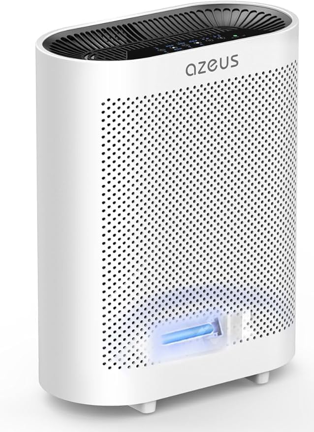 AZEUS True HEPA Air Purifier for Home, UV light | Ionic Generator | Office or by AZEUS
