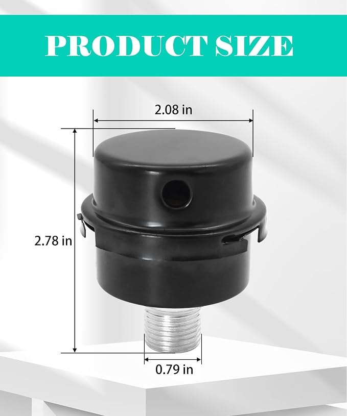 70243399 Air Compressor Air Intake Filter Silencer Compatible - Image 2