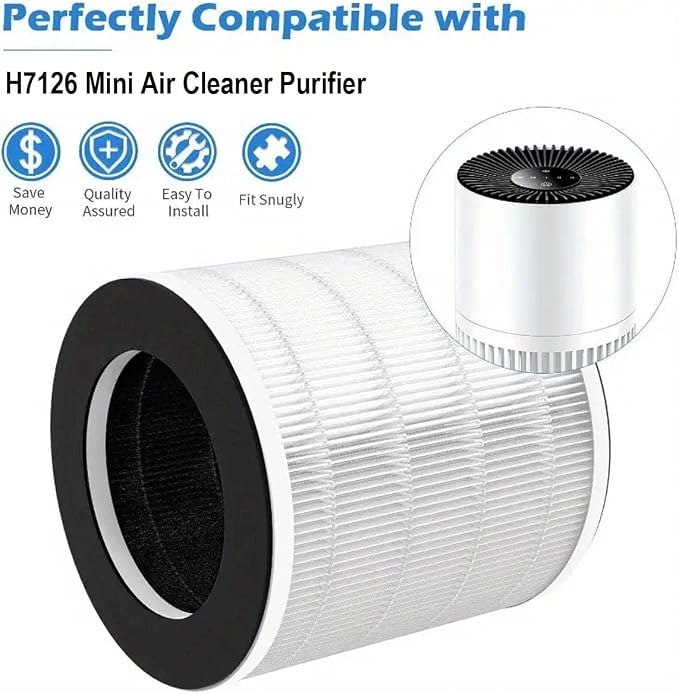 2-Pack H7126 Replacement Filter Compatible - Image 2