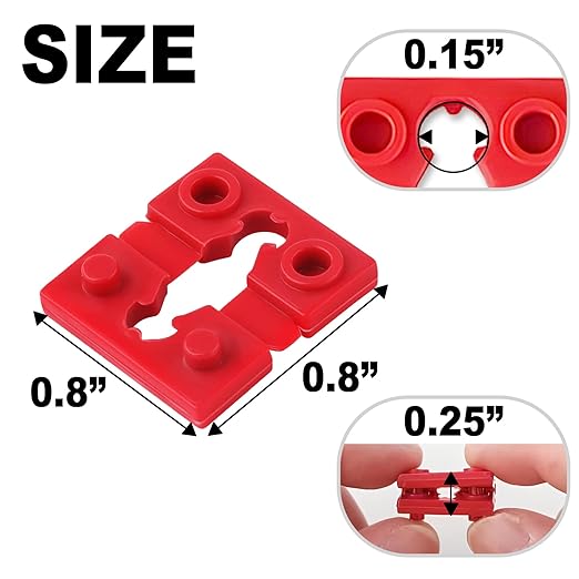 Outlet Spacers for Electrical Box, RonJea 96 PCS Switch and Receptacle Spacers for Loose Outlet Plug Fix, Electrical Extender Outlet Shims Light Switch Spacer