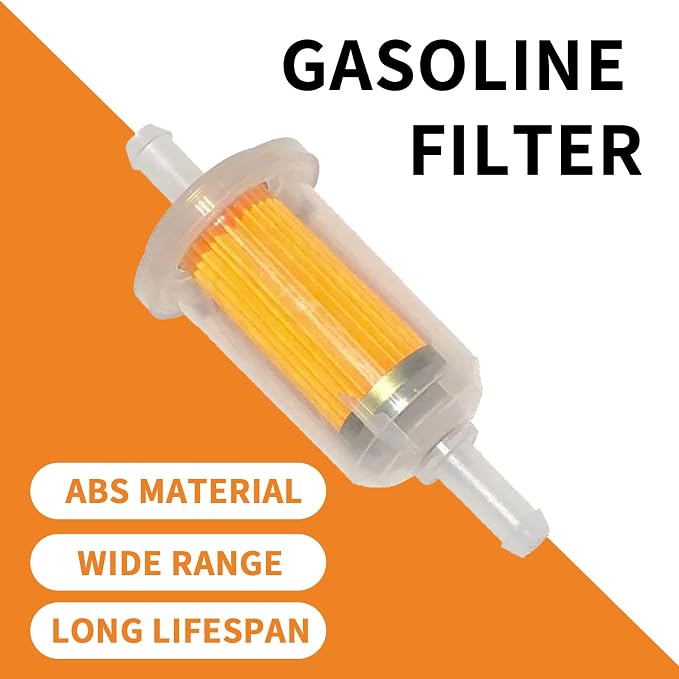 2 Pcs Motorcycle Fuel Filter, High Flow Inline Diesel Gasoline Fuel Filter - Image 3