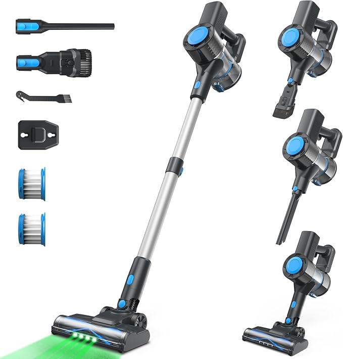 Cordless Vacuum Cleaner, Powerful Lightweight Stick Vacuum by Unknown