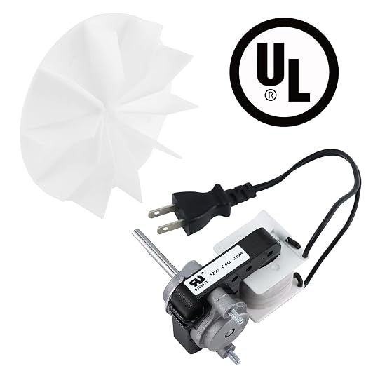 Bathroom Vent Exhaust Fan Motor Replacement Electric Motors Kit Compatible - Image 2