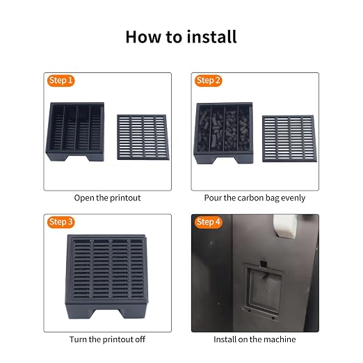 FYSETC Replacement Parts for Kobra S1 Combo: Activated Carbon Air Filter Reduce - Image 5