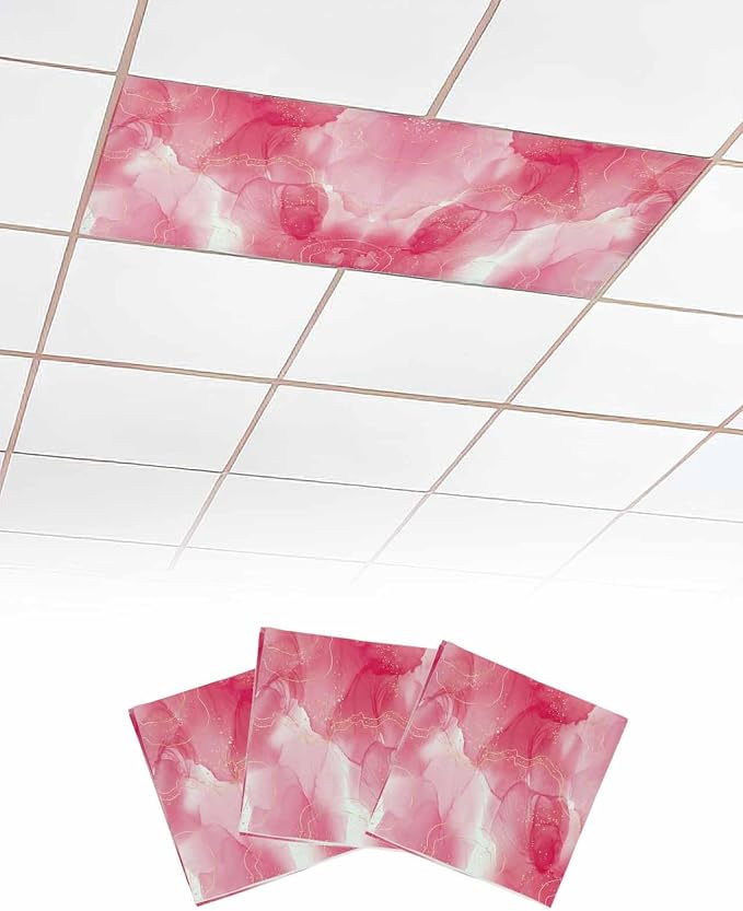 Yukro 3 Pack Fluorescent Light Covers by Unknown