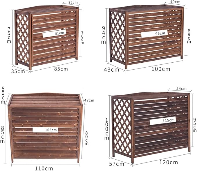Weatherproof Outdoor Air Conditioner Cover Screen Fence - Image 5