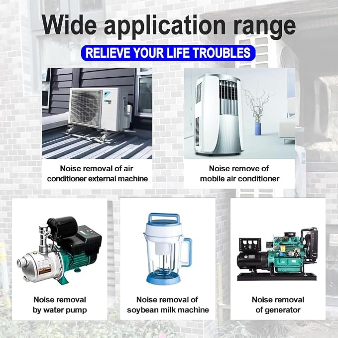 10-15db Noise Reduction Air Conditioner Compressor Sound Blanket, Ac Compressor - Image 6