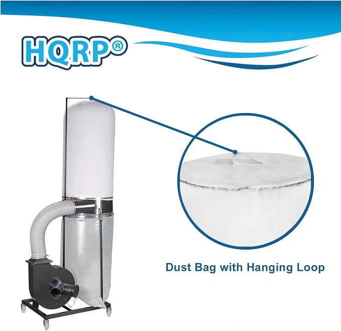 HQRP Dust Collector Bag, 1 Micron Filter, compatible - Image 5