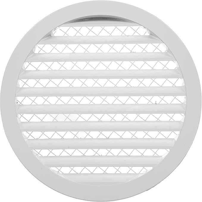 Repa Market 10" Inch Aluminum White Soffit Air Vent Cover by RepaMarket