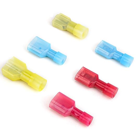 TICONN 400 Pcs Nylon Spade Quick Disconnect Connectors Kit, Electrical - Image 4