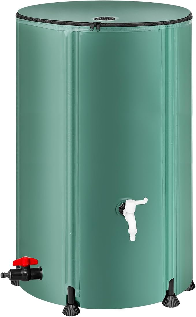 Collapsible Rain Barrel Water Storage Containers-100 Gallon Portable Rainwater by Unknown