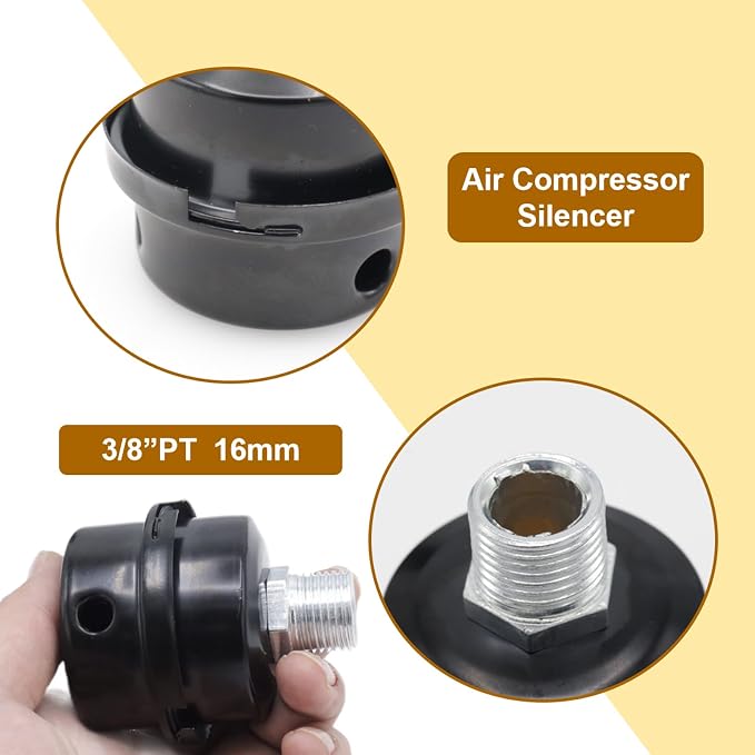 Pack of 2 Air Compressor Silencers - Image 4