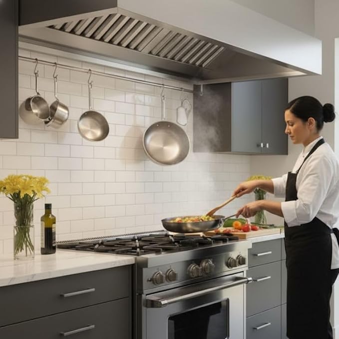 Soro Essentials- 20" W x 16" H Stainless Steel Commercial Kitchen Hood Filter - Image 2
