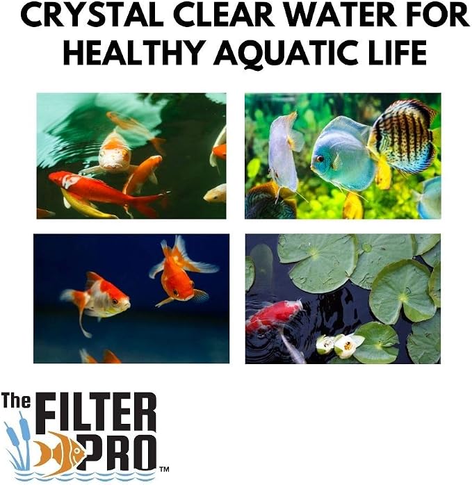 Beige Coarse Filter Media, 1.25" Thick, Ponds or Water Gardens, Made in USA - Image 5