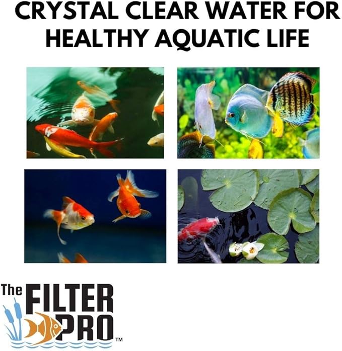 Black Coarse Filter Media, 1.25" Thick, 6 Pack, Ponds or Water Gardens - Image 6
