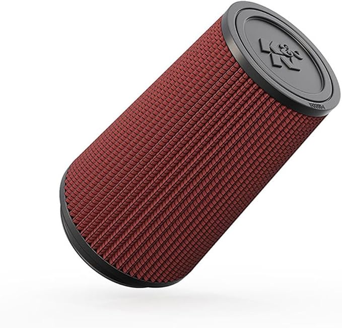 K&N High-Flow Original Lifetime Universal Clamp-On Air Filter: High Performance by KNEngineeringInc
